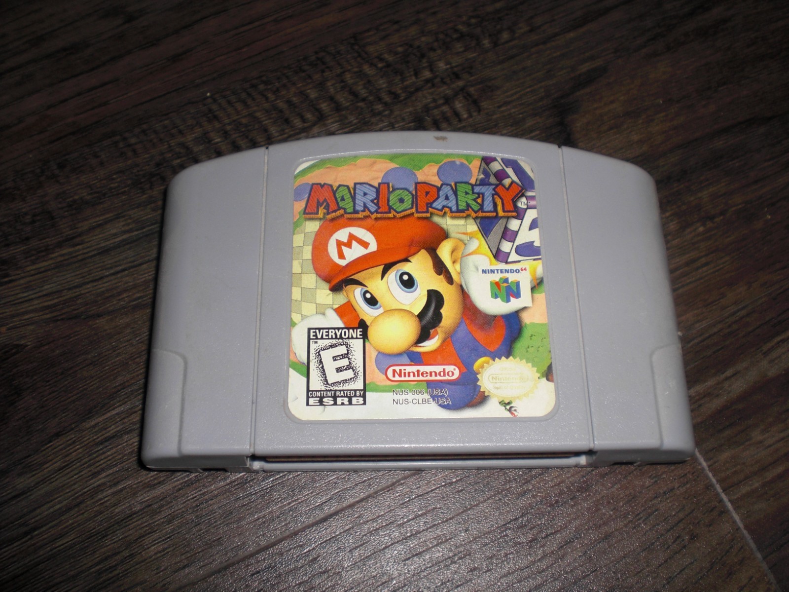 AUTHENTIC Mario Party 1 Game 4 Nintendo 64 N64 Console System Original GENUINE