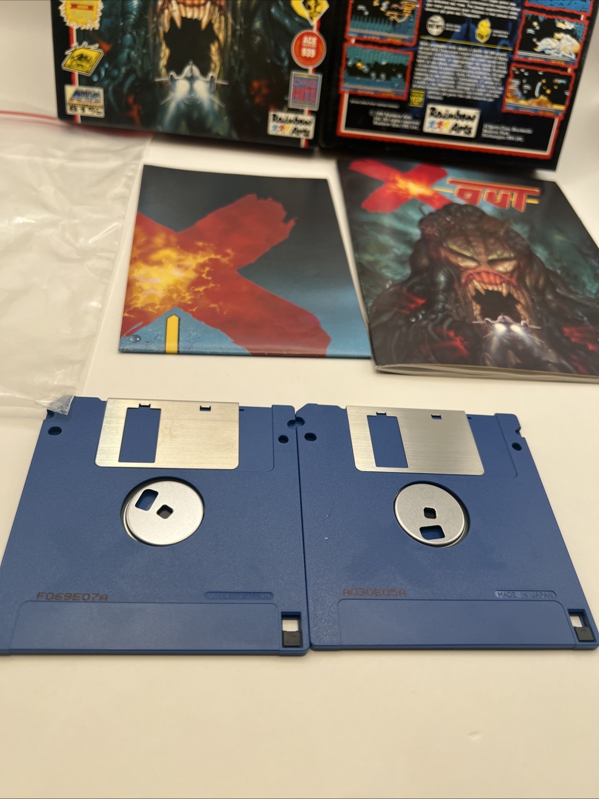 X-Out w/ Manual 3.5″ Commodore Amiga