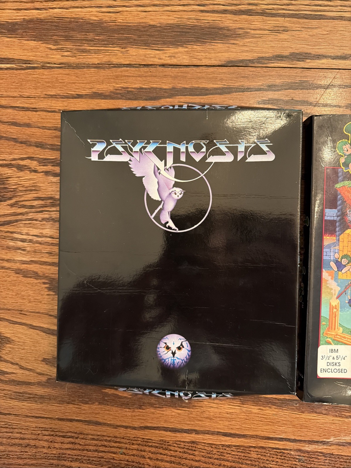1991 Lemmings Game IBM PC Big Box 5.25” Disks with Manual and Box RARE GUC