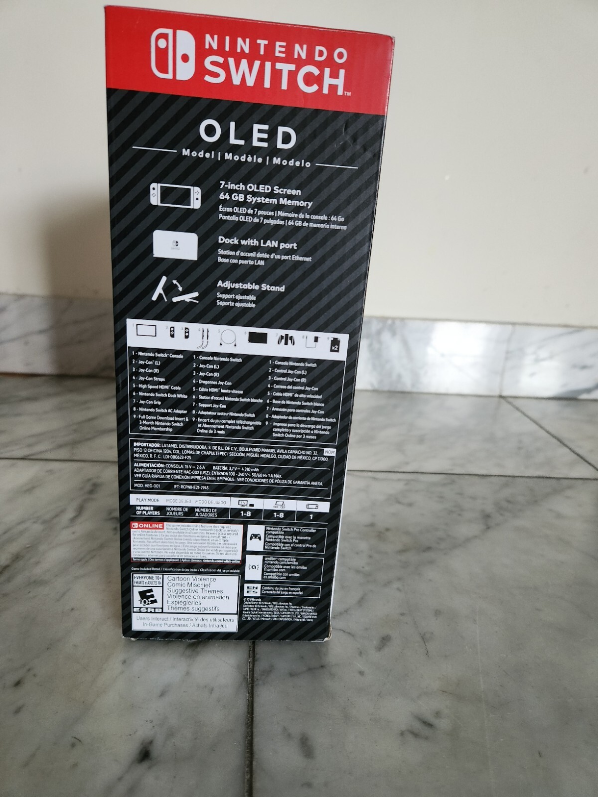 Nintendo Switch (OLED Model) Super Smash Bros. Bundle 64GB Console – (BRAND NEW)