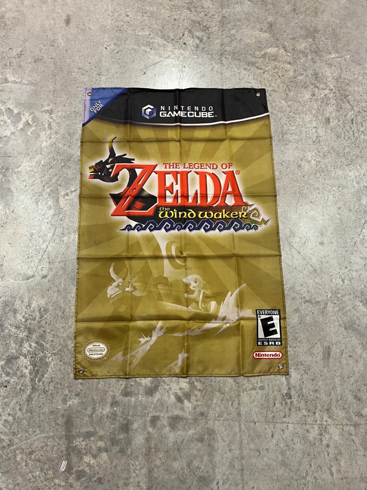 The Legend of Zelda Wind Waker Wall Flag Banner Tapestry 2 x 3 Ft, Gamecube