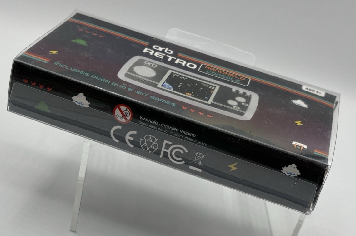 orb Retro Handheld Console (v2) 240 Built-in Games Mod. OR-RETHC2 New & Sealed_