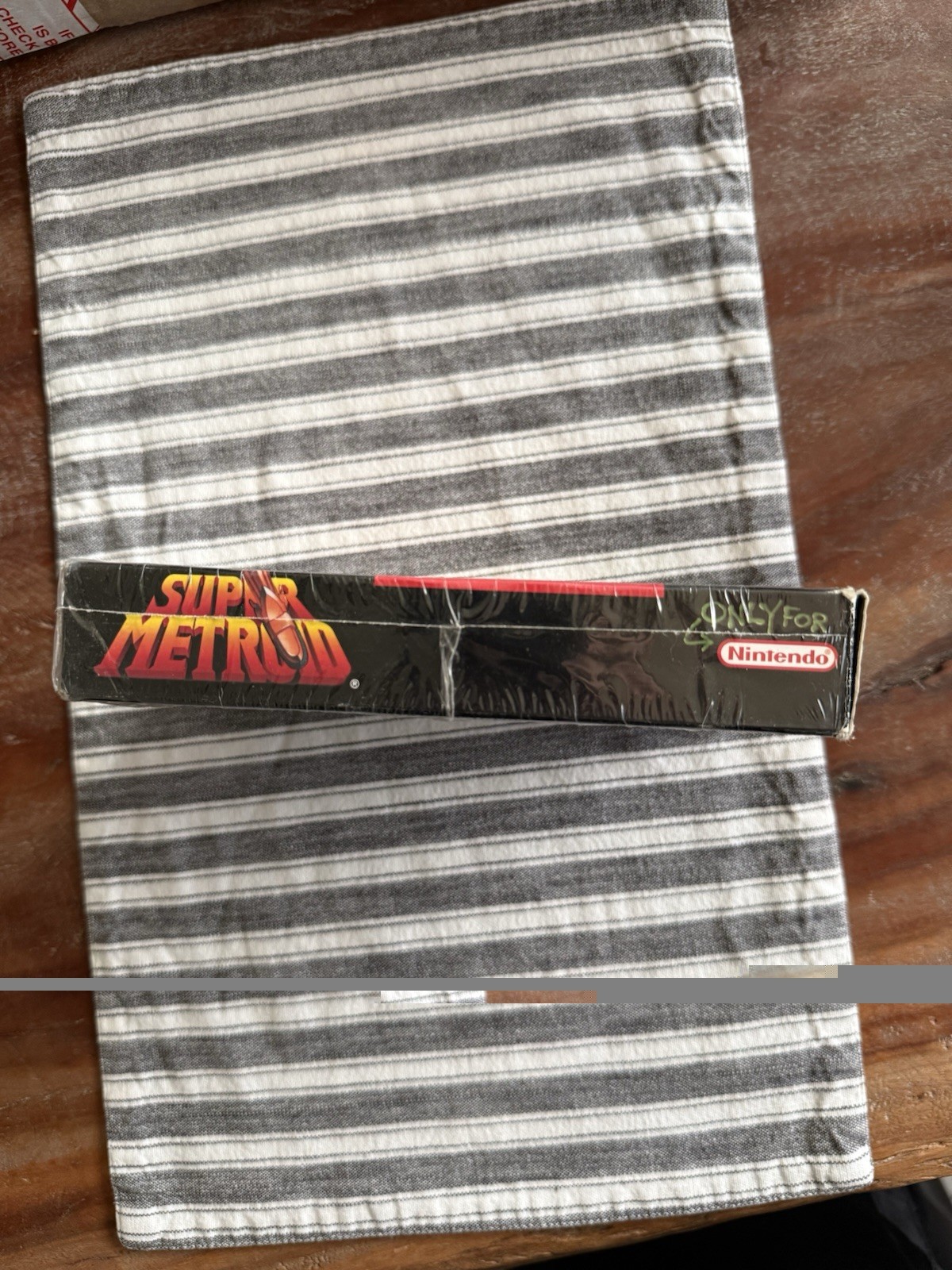 Super Metroid SNES Super Nintendo 100% Complete In Box 1st Print Manual Inserts