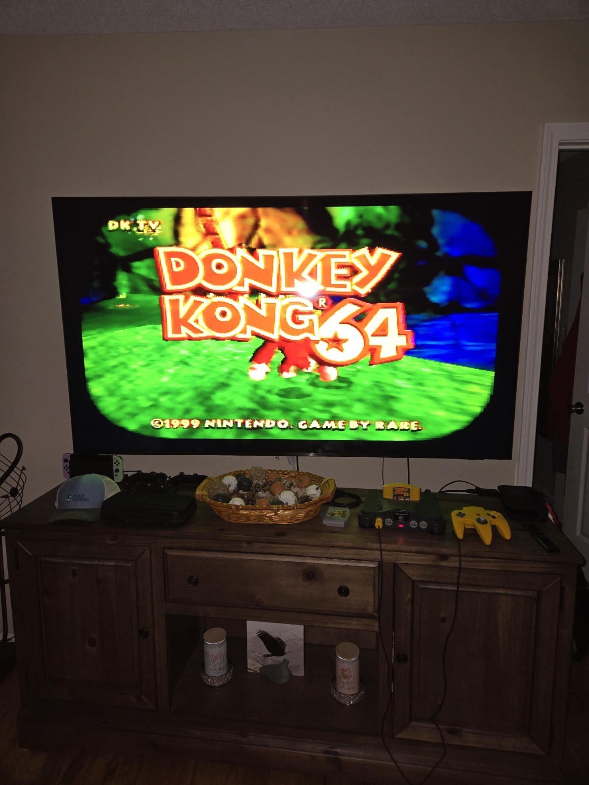 Nintendo 64 Console With A New Hall Effect Joystick DK64 Included &ExpansionPack