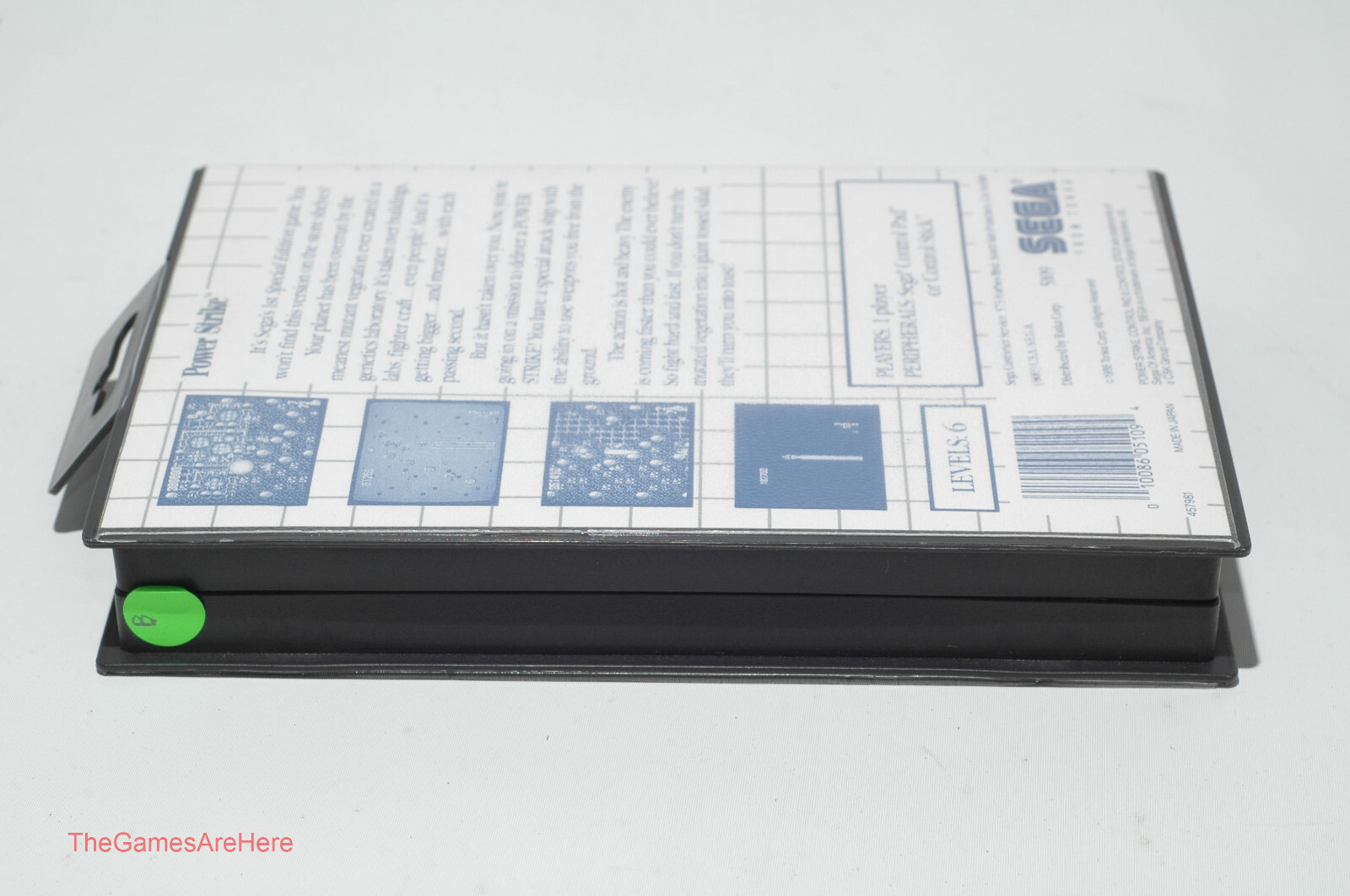 Power Strike – Sega Master System 1988 Mail Order Version