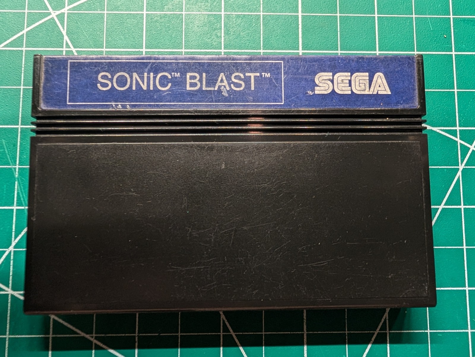 Sonic Blast Tec Toy BRAZIL Sega Master System Cartridge Only Authentic VERY RARE
