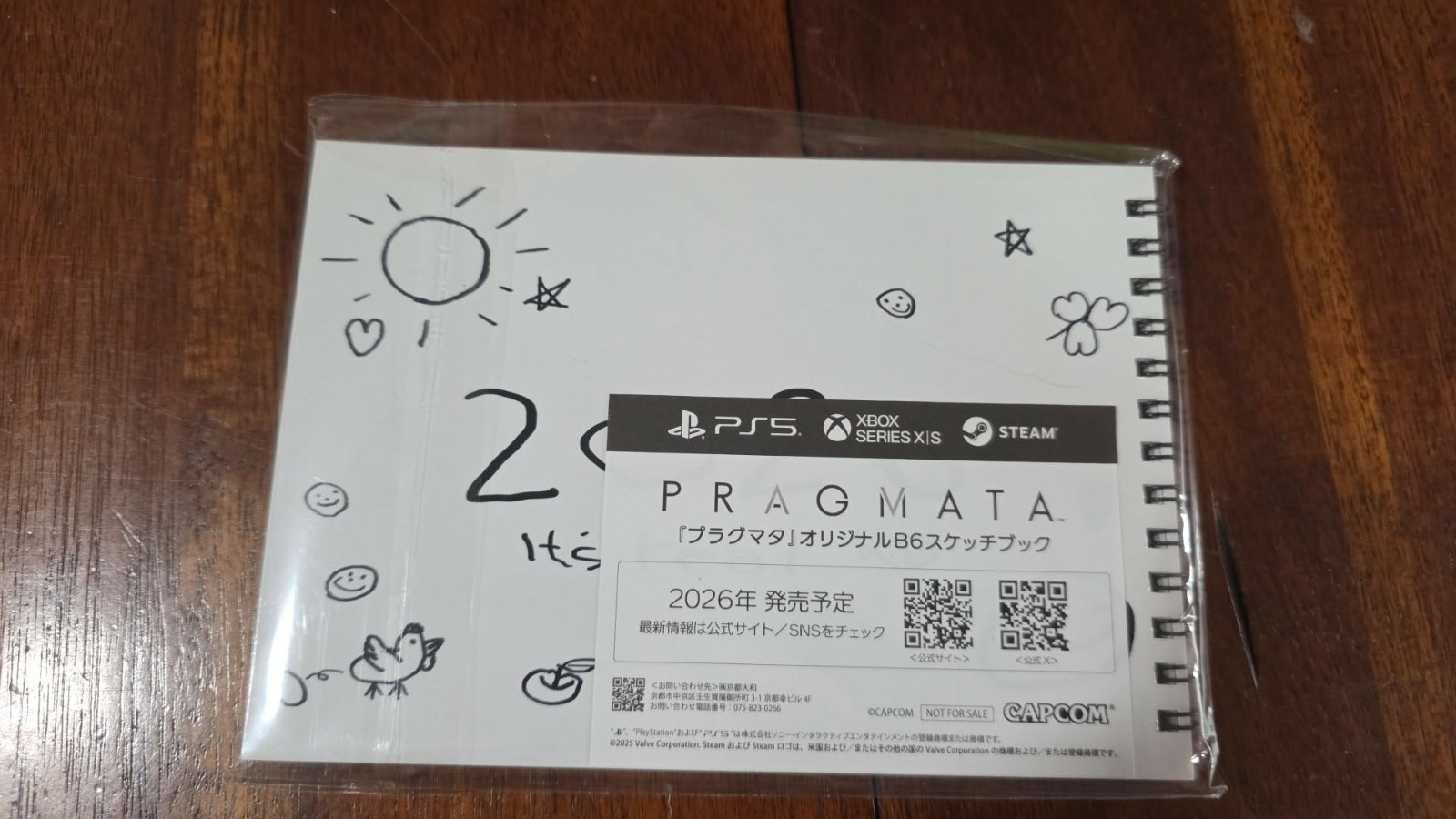 Sony Pragmata Sketchbook