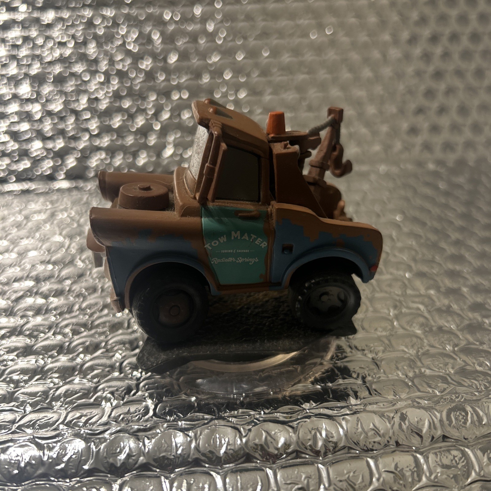 Disney Infinity Tow Mater Figure Pixar Cars NFC Base Untested