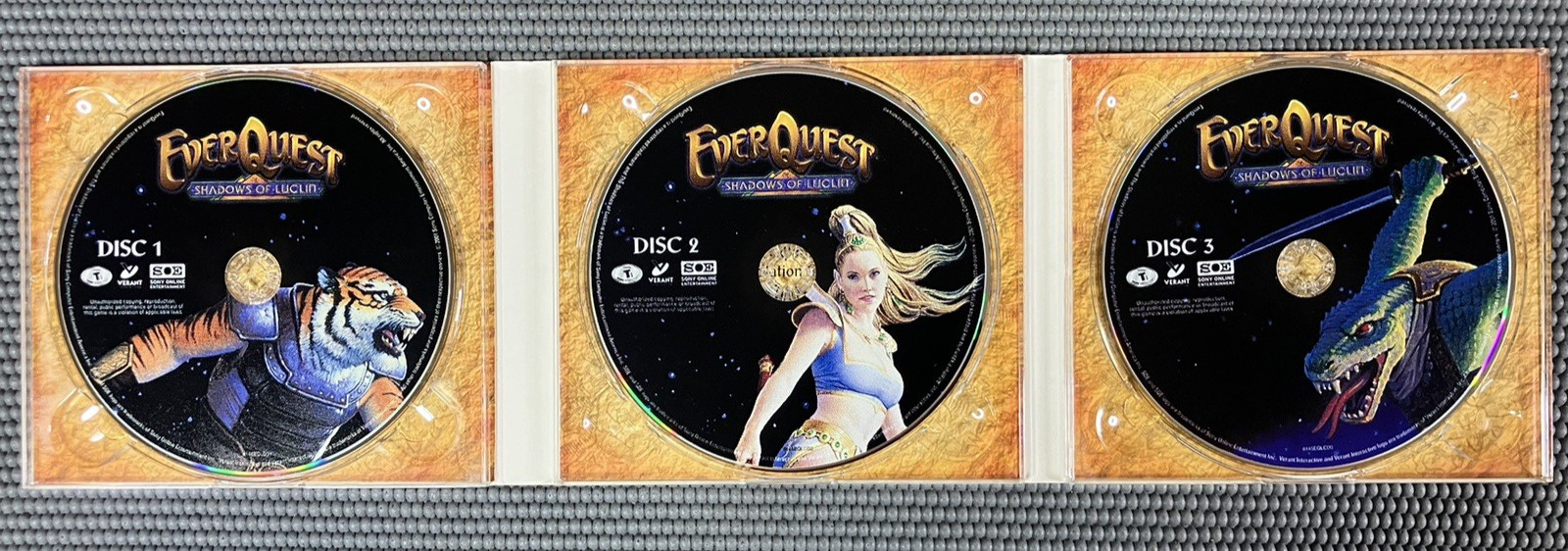 EverQuest PC Lot Trilogy, Planes Of Power, Shadows Of Luclin, EverQuest Platimum