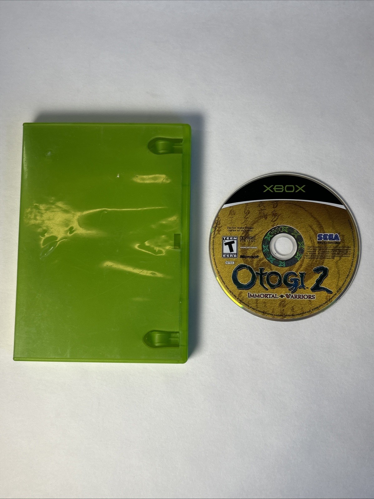 Otogi 2: Immortal Warriors (Microsoft Xbox, 2004) Game Disc And Generic Case ￼