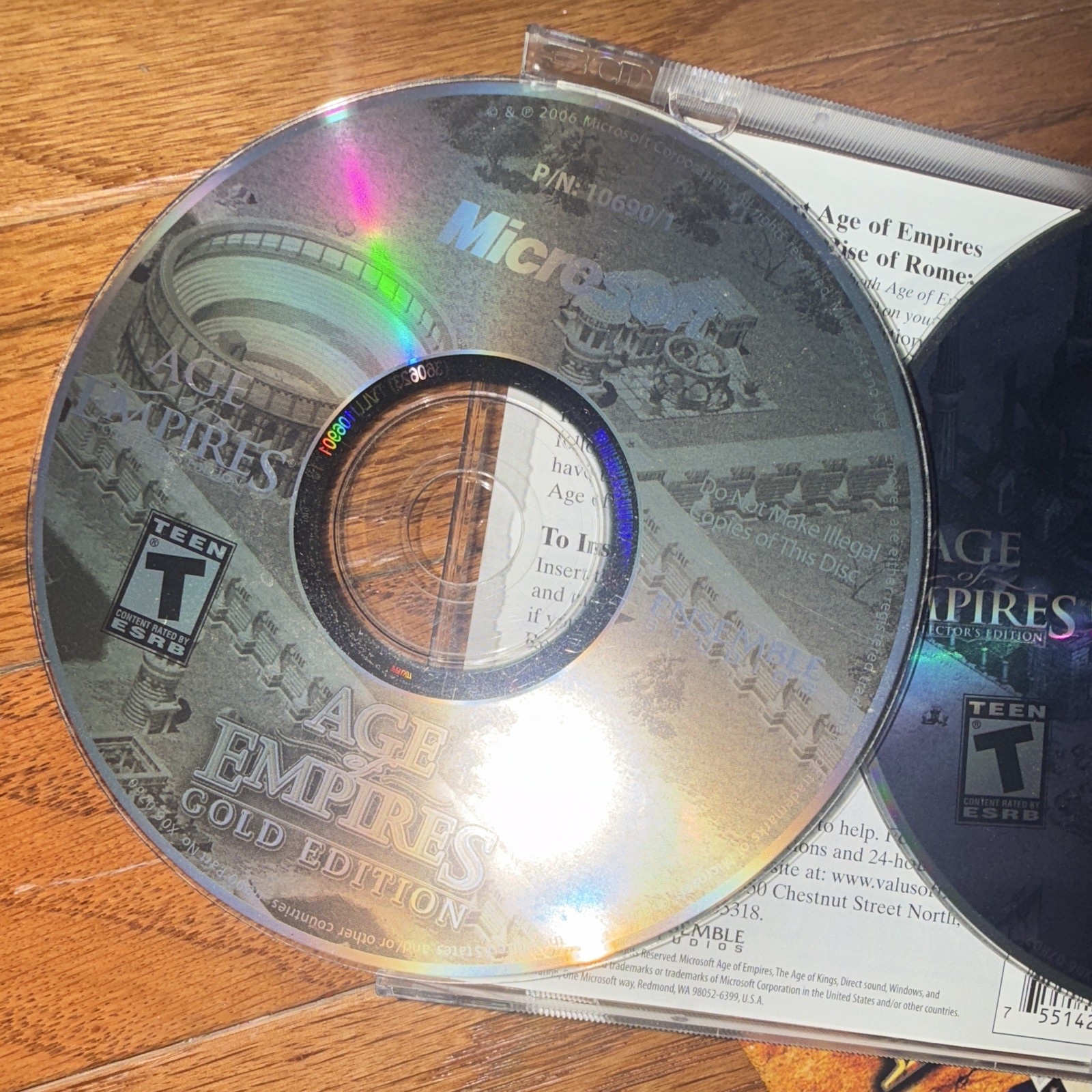 Microsoft Rise of Nations Gold Edition + Expansion PC DVD-ROM PAL PEGI 12