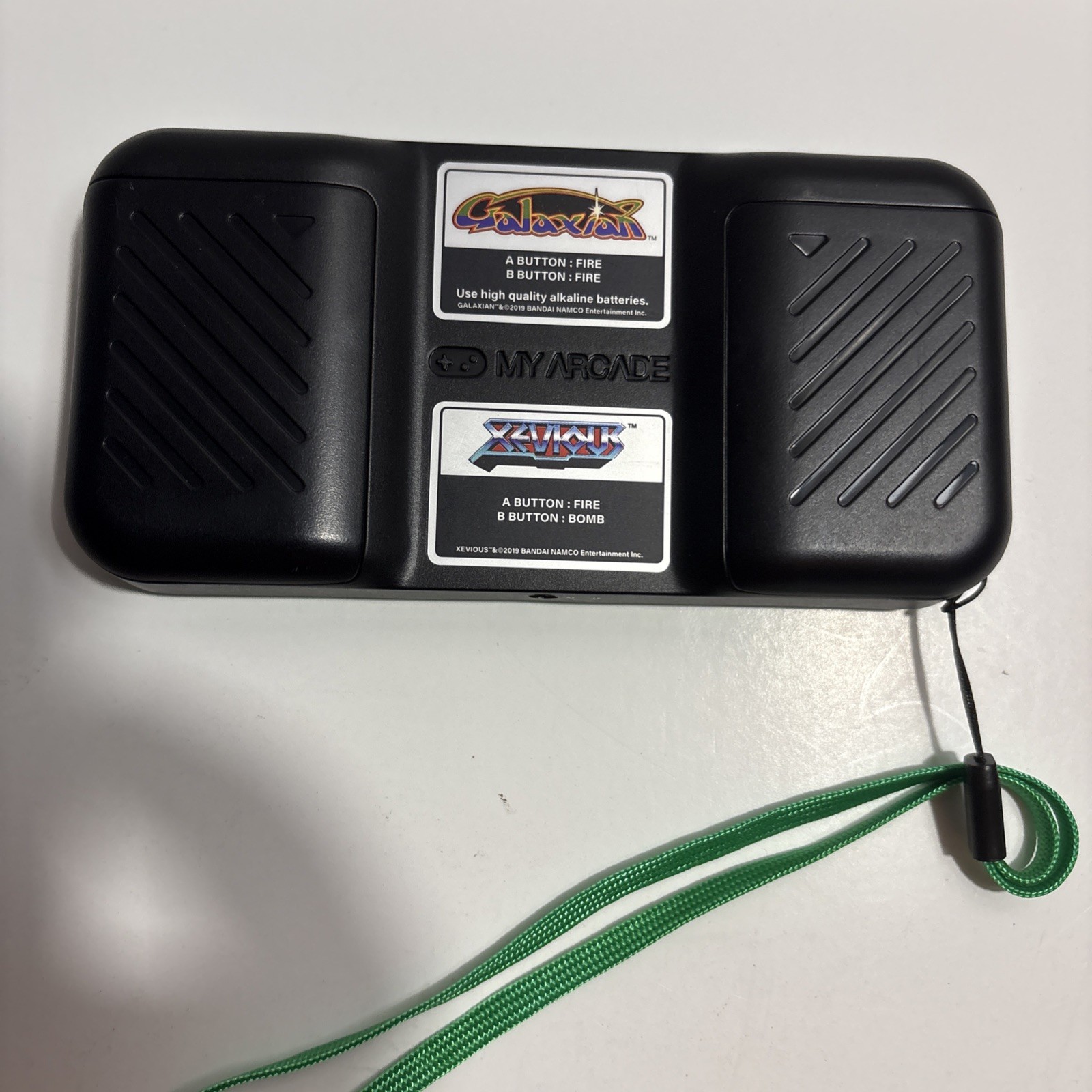 My Arcade GALAGA Pocket Player Portable Gaming System Galaxian Xevious Tested