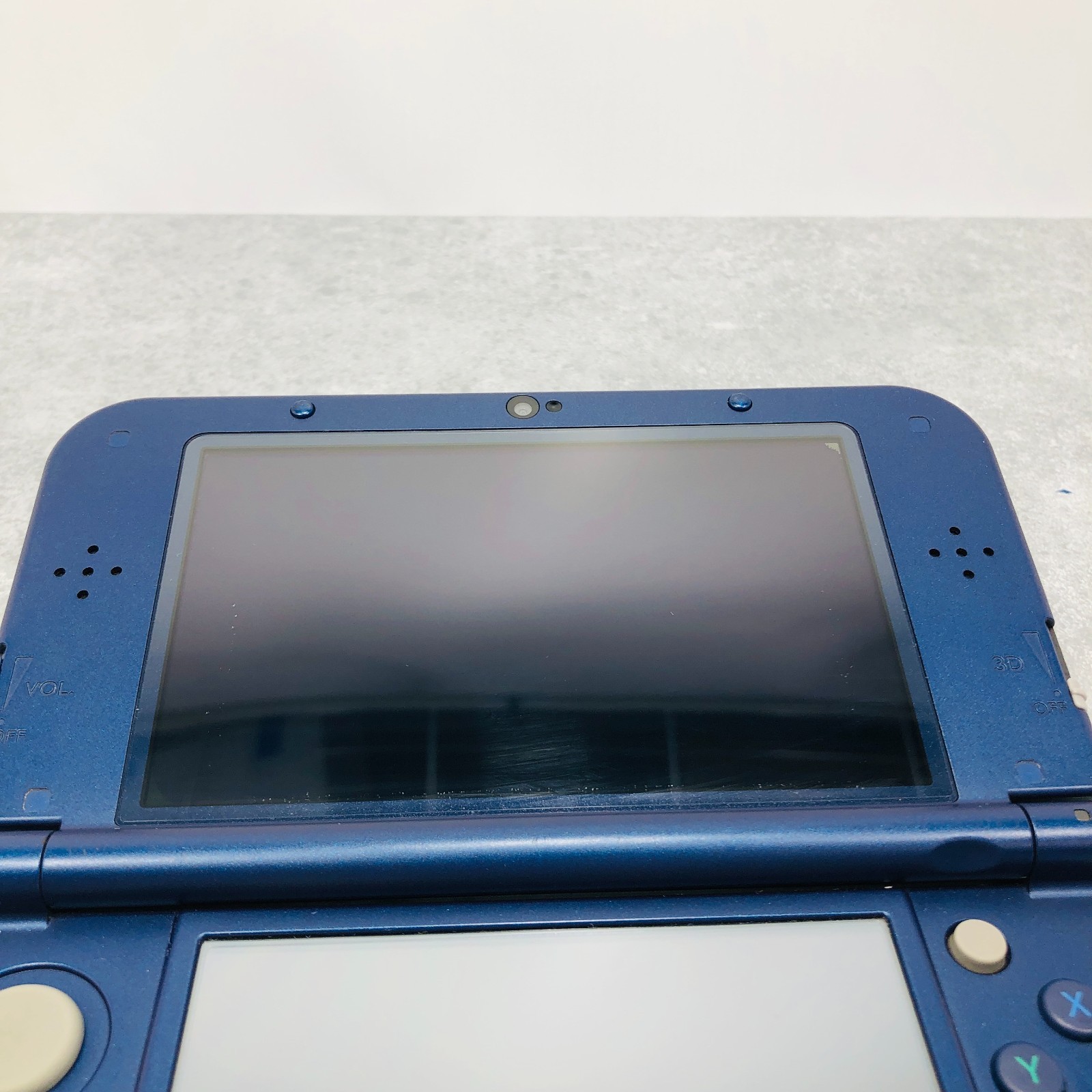 [Top IPS / EX+1] New Nintendo 3DS LL XL Metallic Blue console Japan NTSC-J 06-85