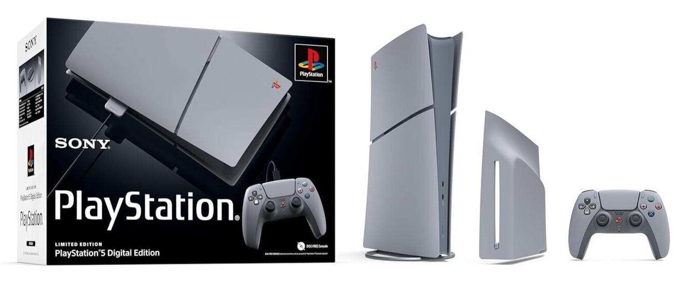 PlayStation 5 Slim Digital 30th Anniversary Limited Edition Bundle – Presale
