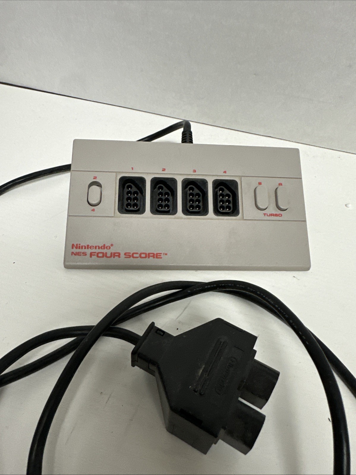 Nintendo NES Four Score 4-Player Multi-Tap Controller Accessory