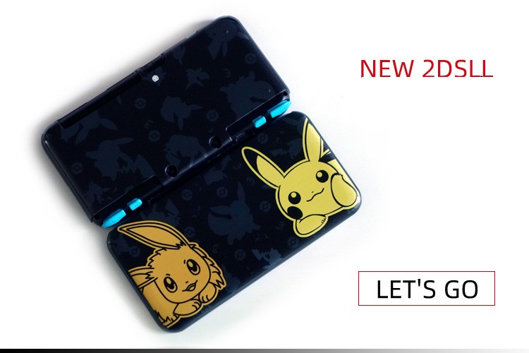 Snap on Case Cover Shell for Nintendo New 2DS XL/LL Double Sides Designs