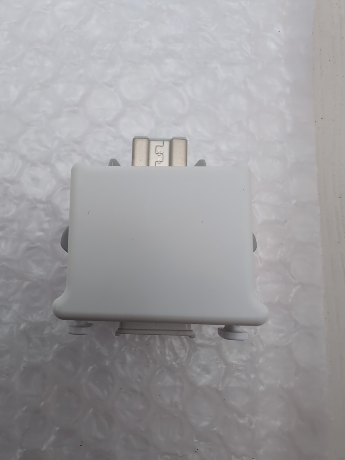 OEM Nintendo Wii RVL-026 White Motion Plus Adapter + Silicone Sleeve Cover