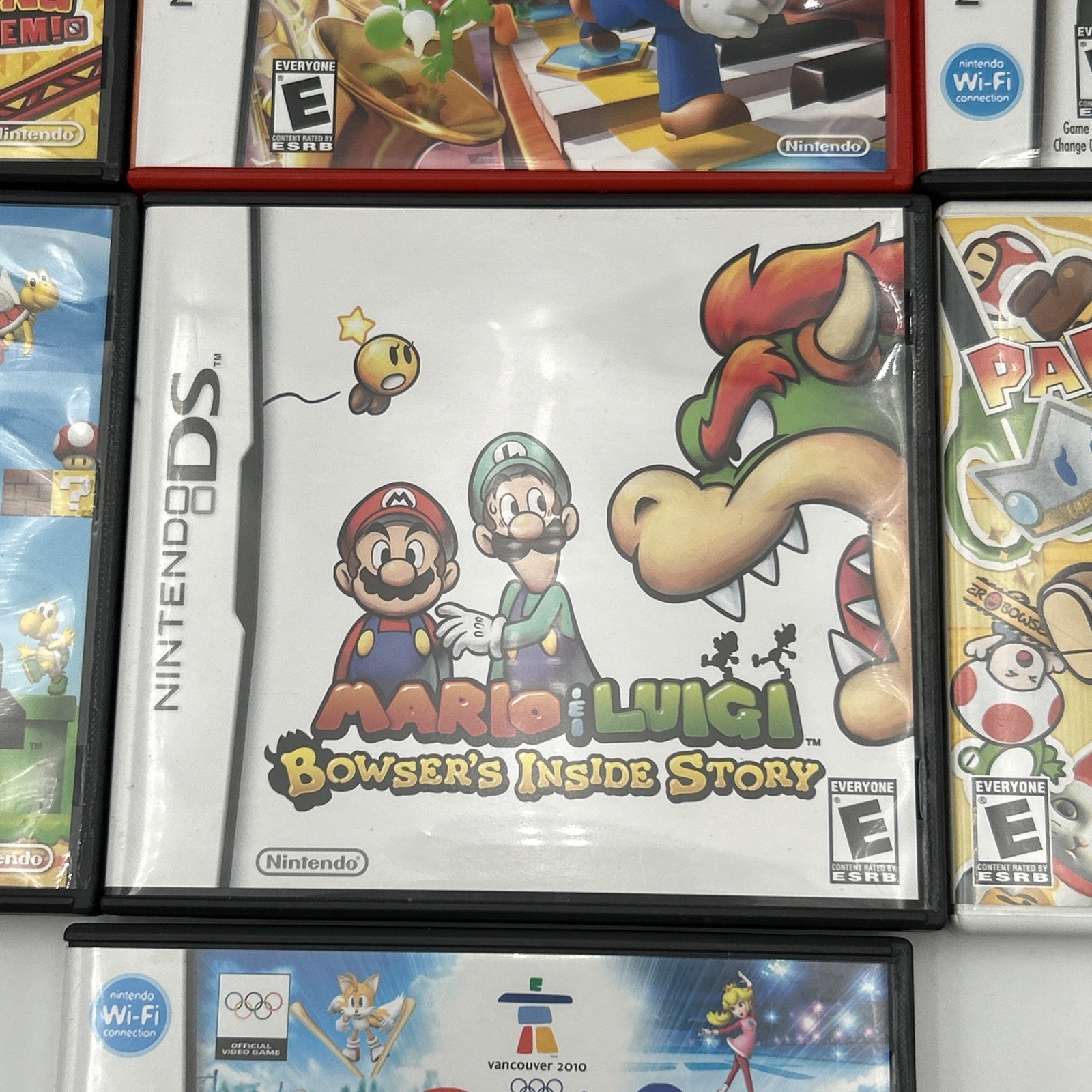 Lot Of 10 Nintendo DS 3DS Cases And Manuals NO GAME NO GAME Super Mario & More