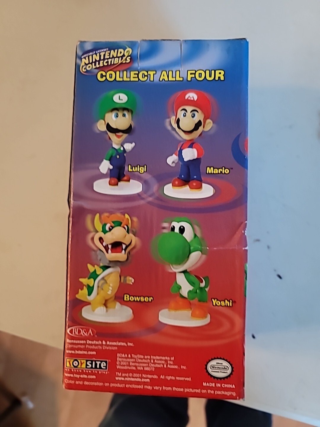 Toysite Nintendo Collectables Super Mario Brothers Mario Bobblehead