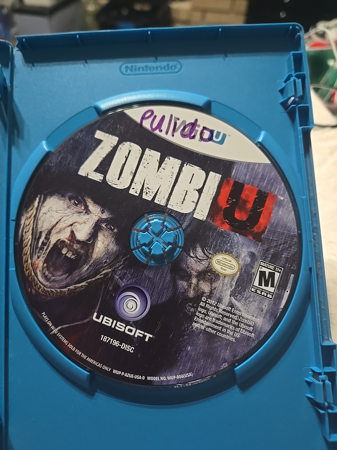 ZombiU Nintendo Wii U 2012 By Ubisoft Complete