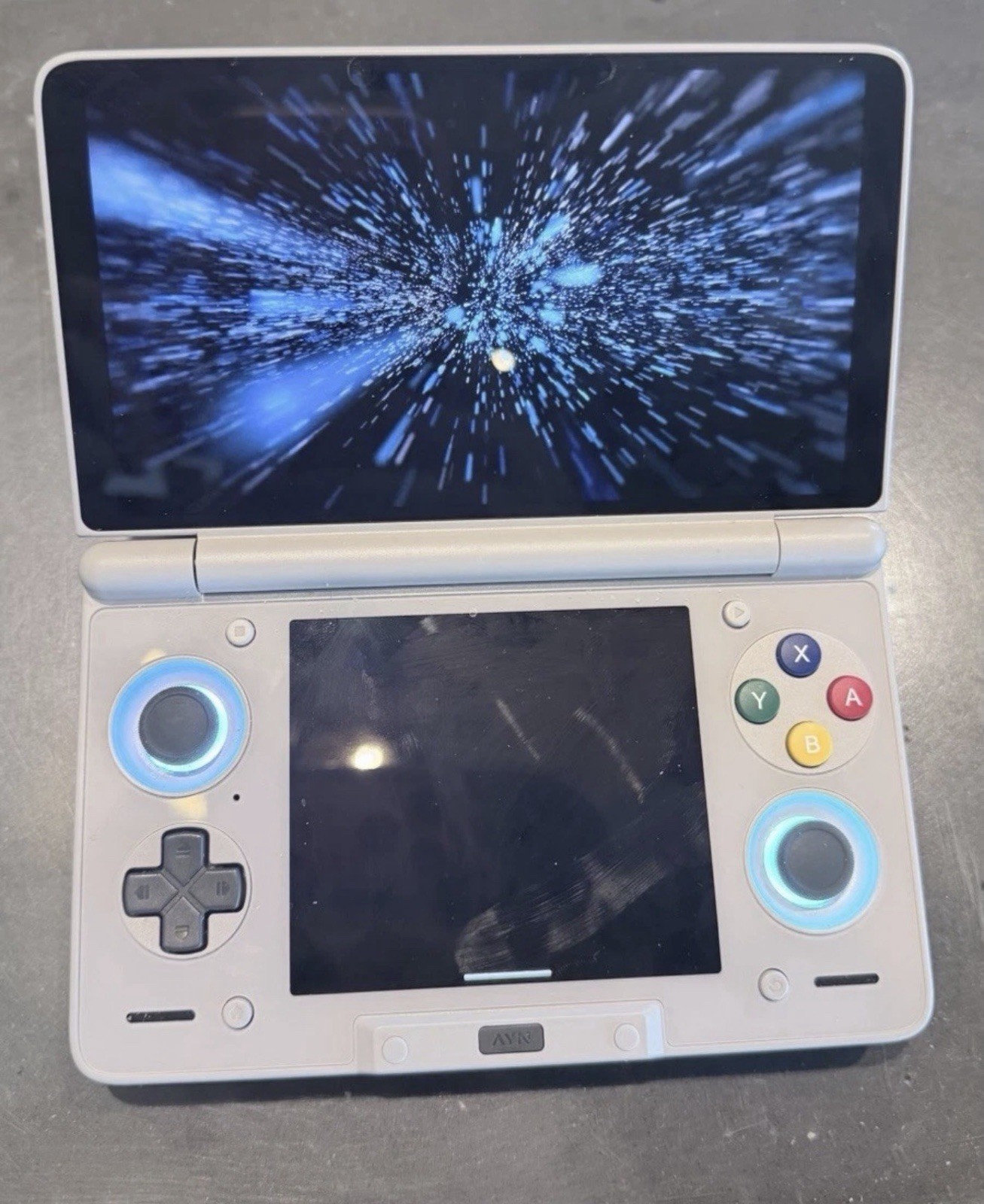 AYN Thor Handheld Video Game System Console , Gray Color box