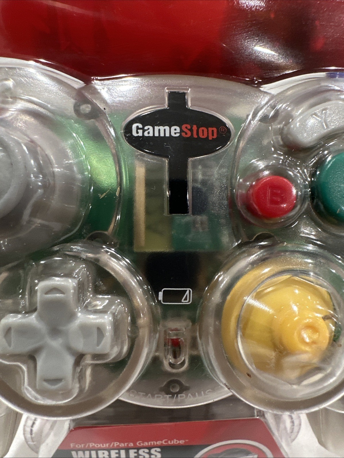 Nintendo GameCube Wii Gamestop Mad Catz Wireless 2.4ghz Gamepad Controller NEW