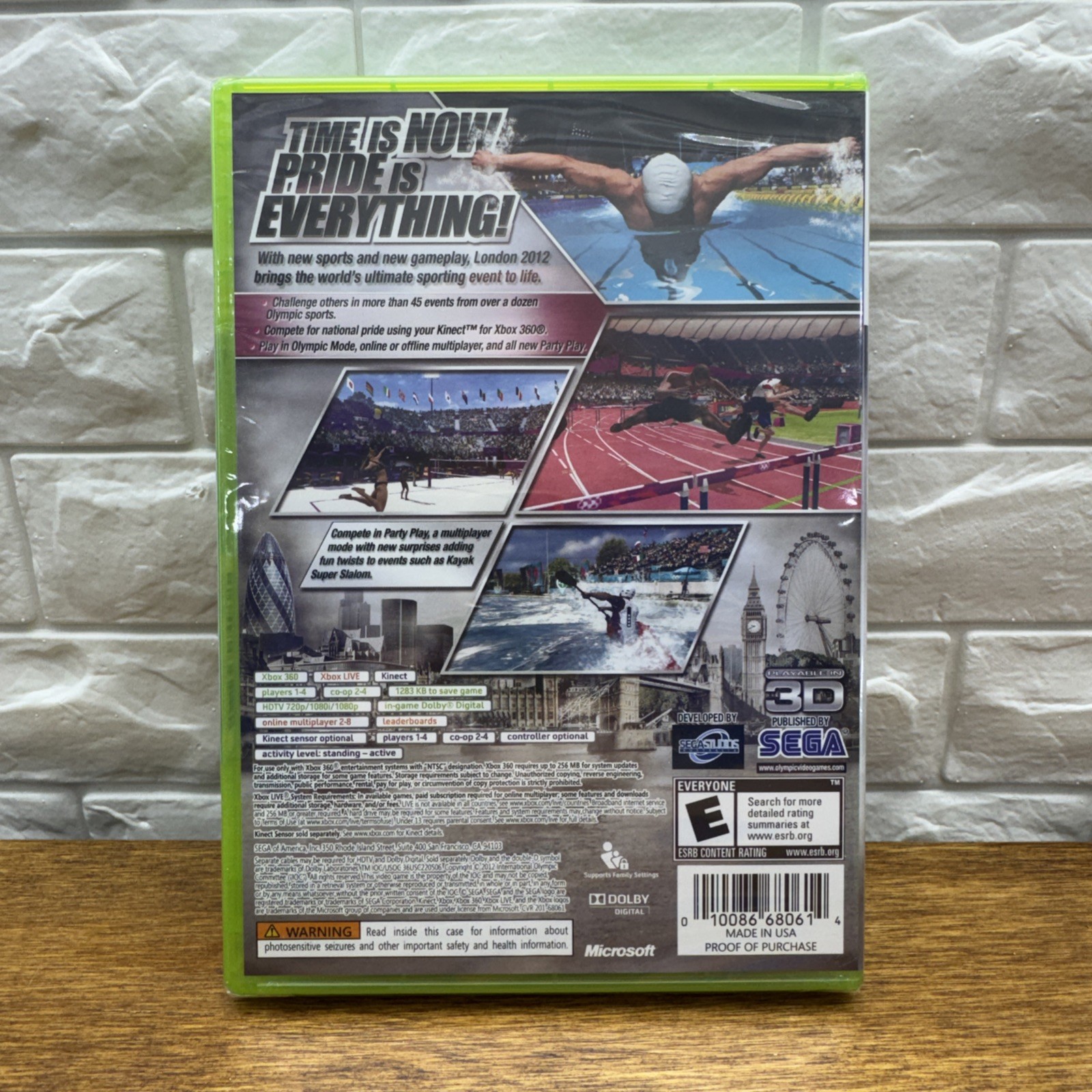 NEW London 2012: The Official Video Game of the Olympic Games (Xbox 360, 2012)