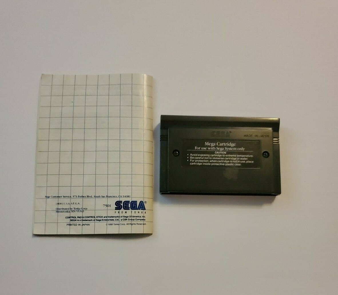 Ys: The Vanished Omens SMS (Sega Master System, 1988) COMPLETE CIB AUTHENTIC