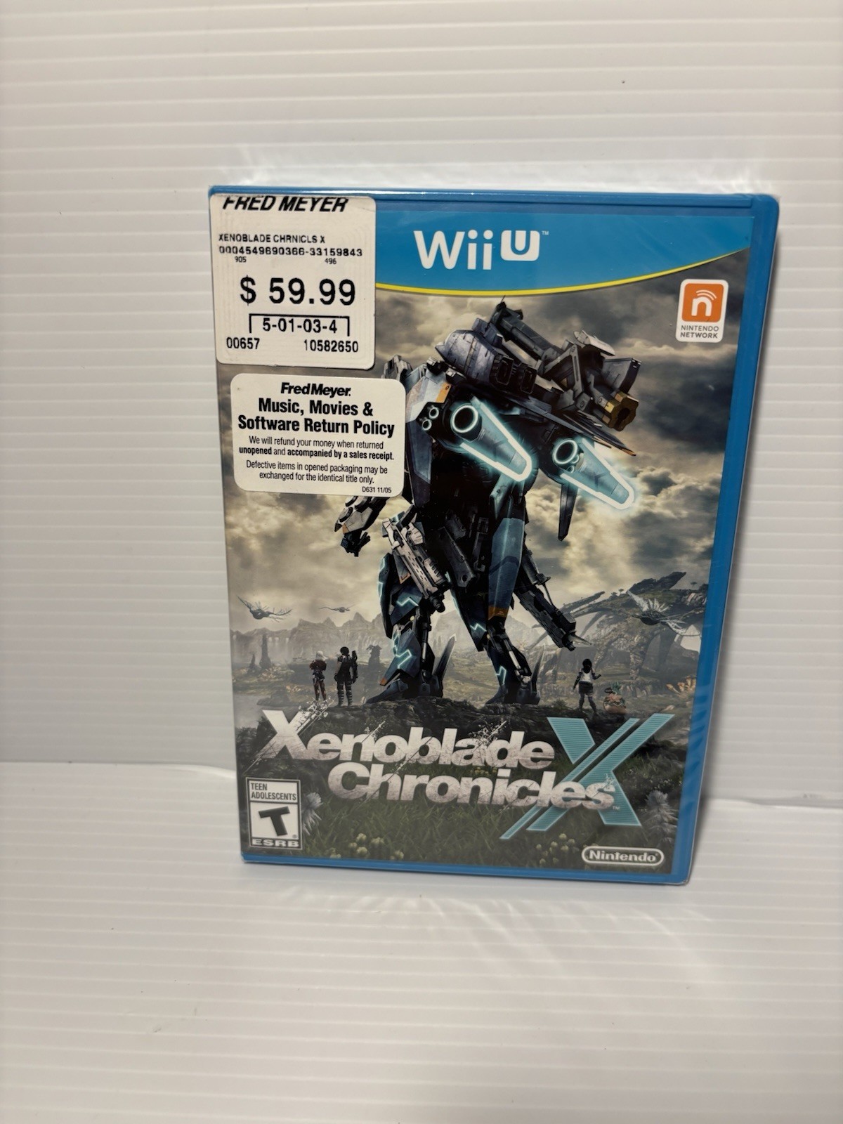 Brand New – Xenoblade Chronicles X (Nintendo Wii U, 2015) Factory Sealed