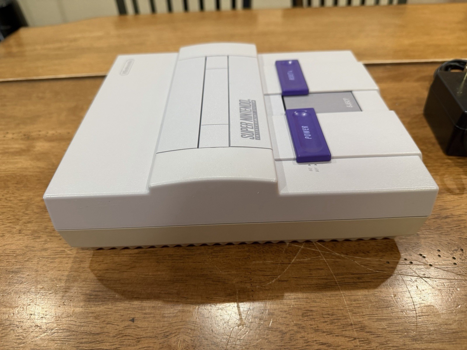 Super Nintendo SNES Console SNS-001 System Set w/ Controller, Power & Game