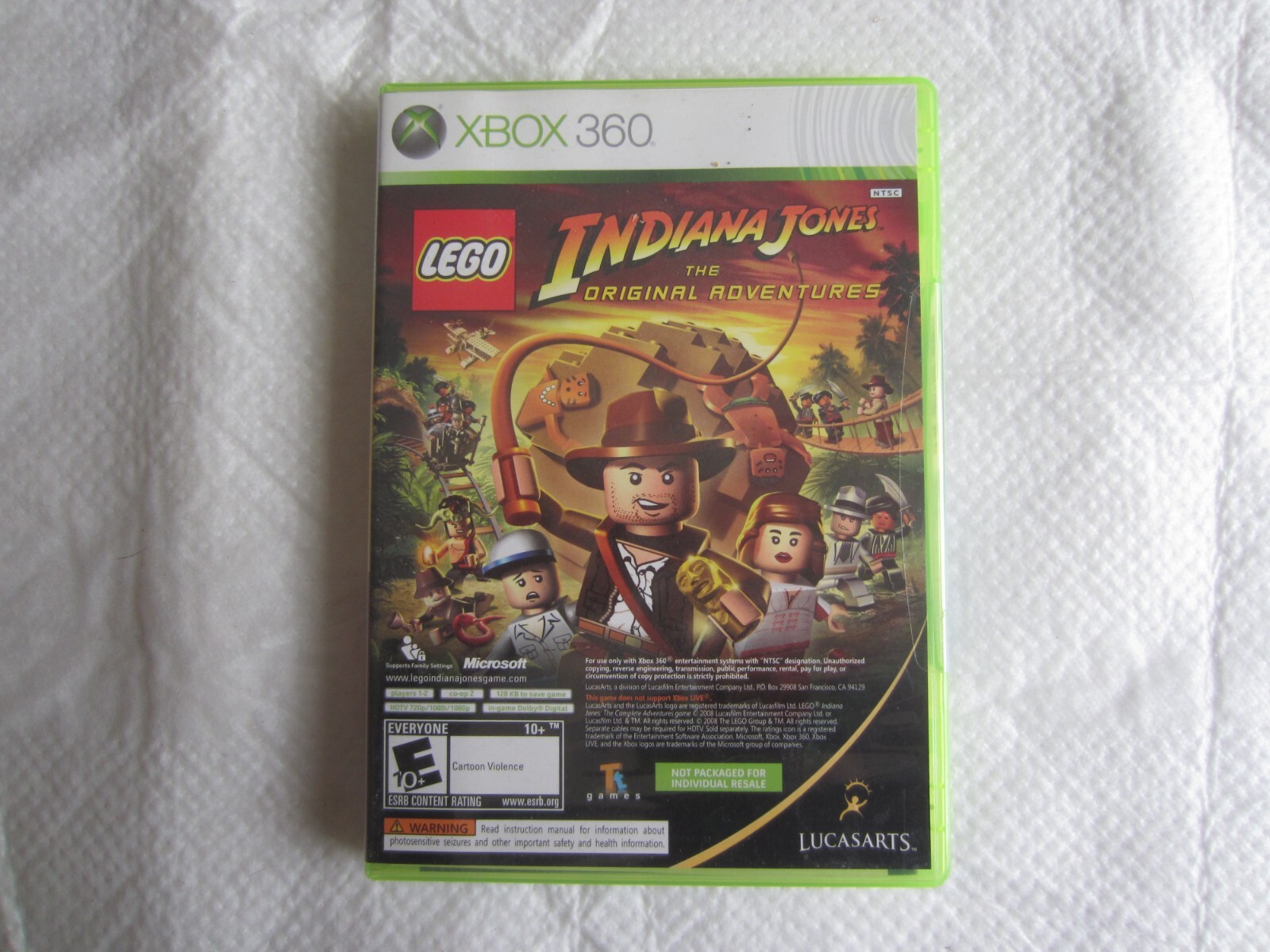 LEGO Indiana Jones: The Original Adventures/Kung Fu Panda (Microsoft Xbox 360)
