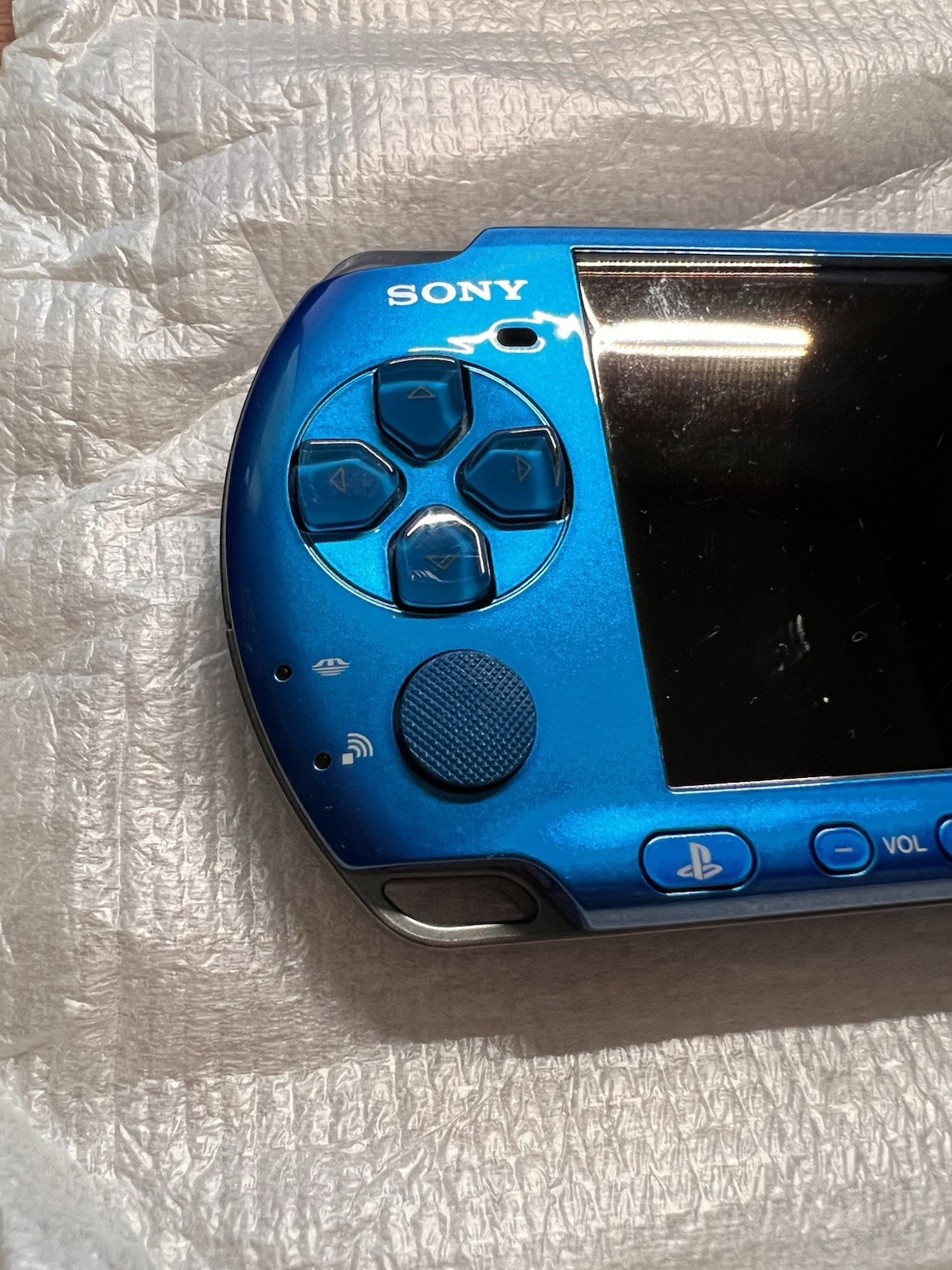 Sony PSP-3000 Vibrant Blue Handheld Console