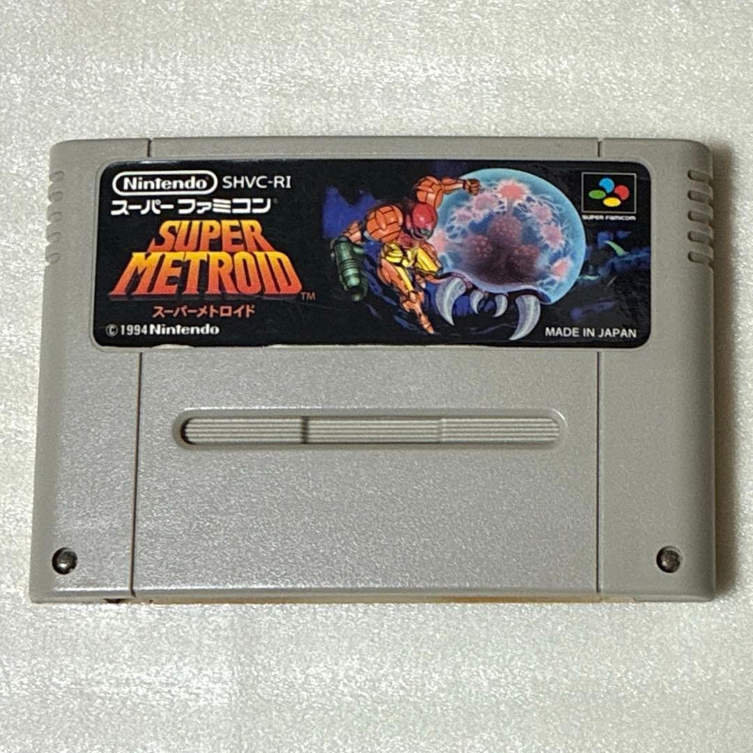 Super Metroid Super Famicom Cartridge Only JP Used Tested Nintendo SFC Game