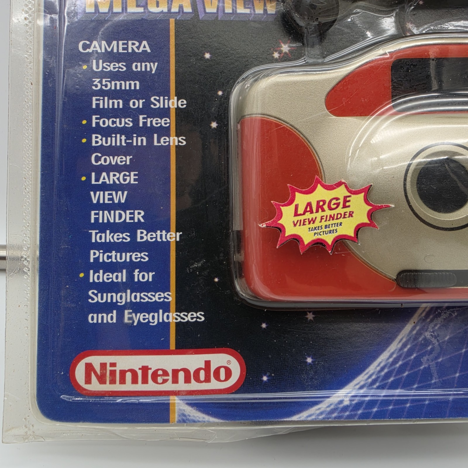 Nintendo 64 AM/FM Radio and 35mm Orange Film Camera Combo NEW FACTORY SEALED
