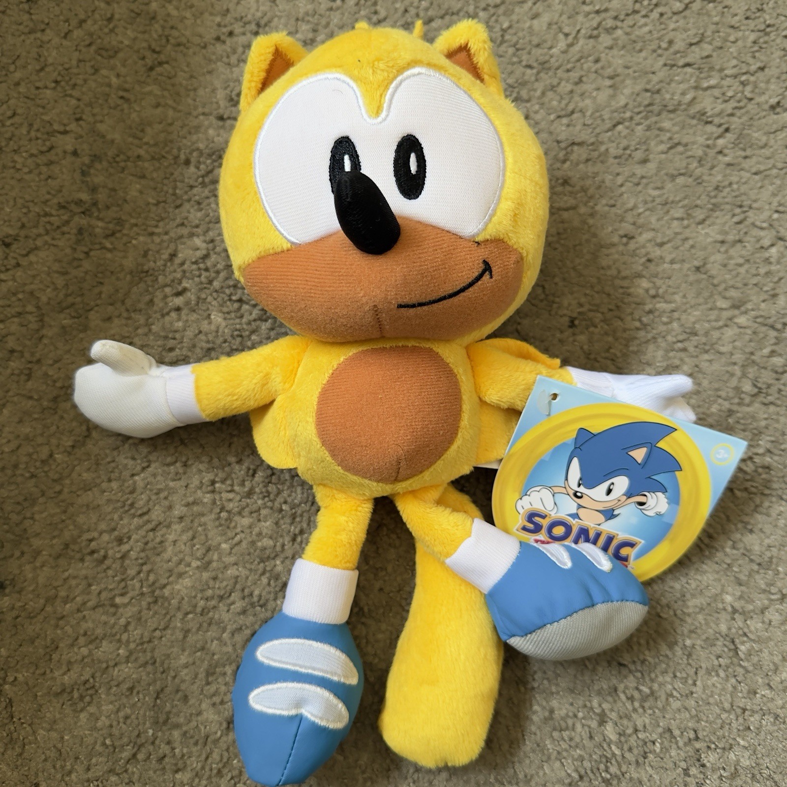 Jakks Pacific Sonic The Hedgehog Plush Lot knuckles, Sonic, Mighty and more