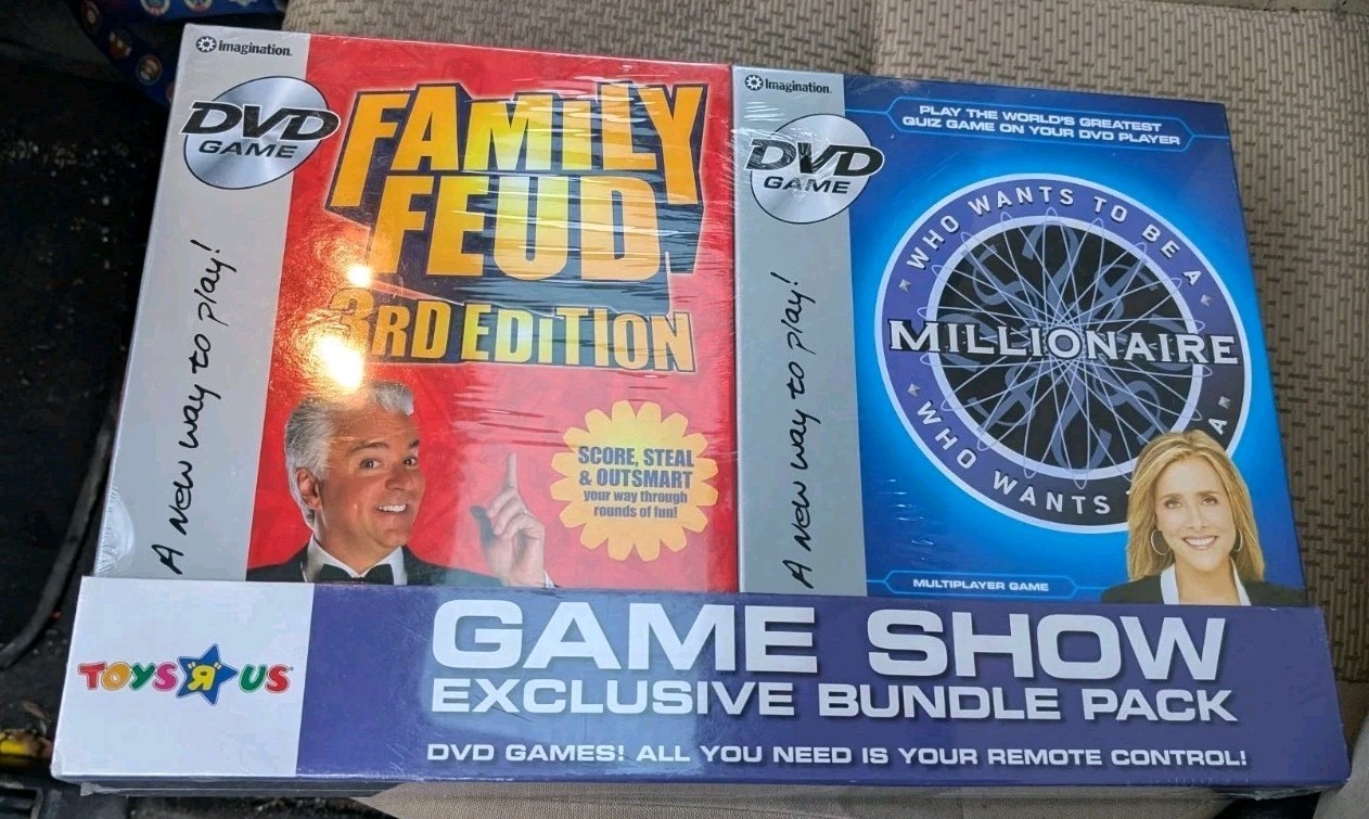 Damily Feud 3rd Edition Who Wants To Be A Millionaire Game Show Exclusive Bundle