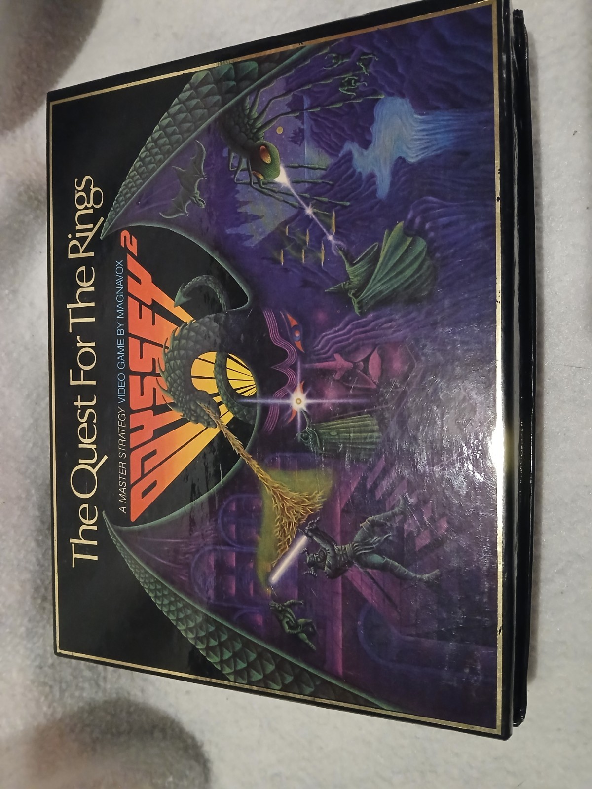 Magnavox Odyssey 2 the Quest for the Rings 1981 READ DESCRIPTION