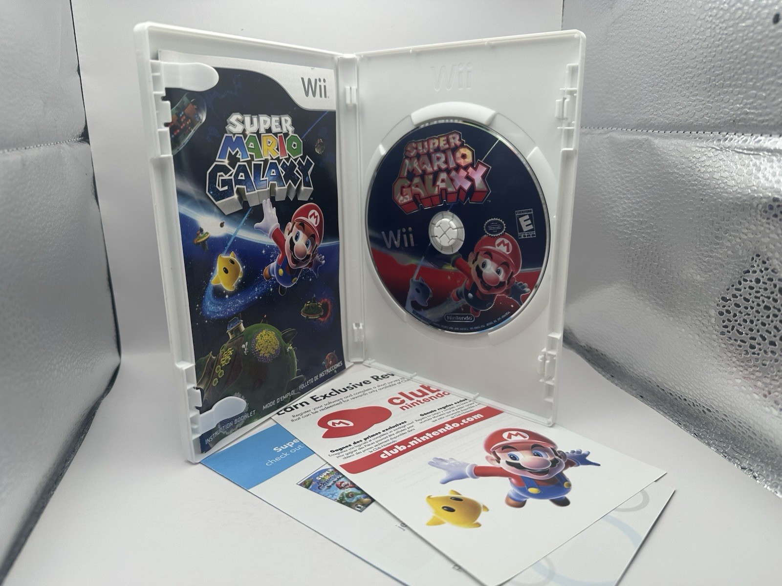 New Super Mario Bros Galaxy Smash Bros Brawl Sports Mix WII Games Lot Bundle CIB