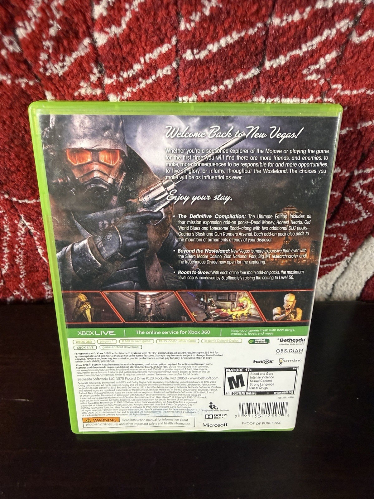 Fallout: New Vegas-Ultimate Edition – Microsoft Xbox 360 F5
