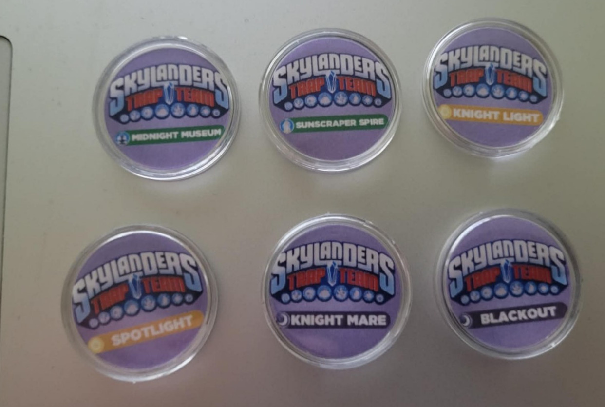 Skylanders Trap Team NFC Coins Cheapest on Ebay (Buy 4 get 1 free)