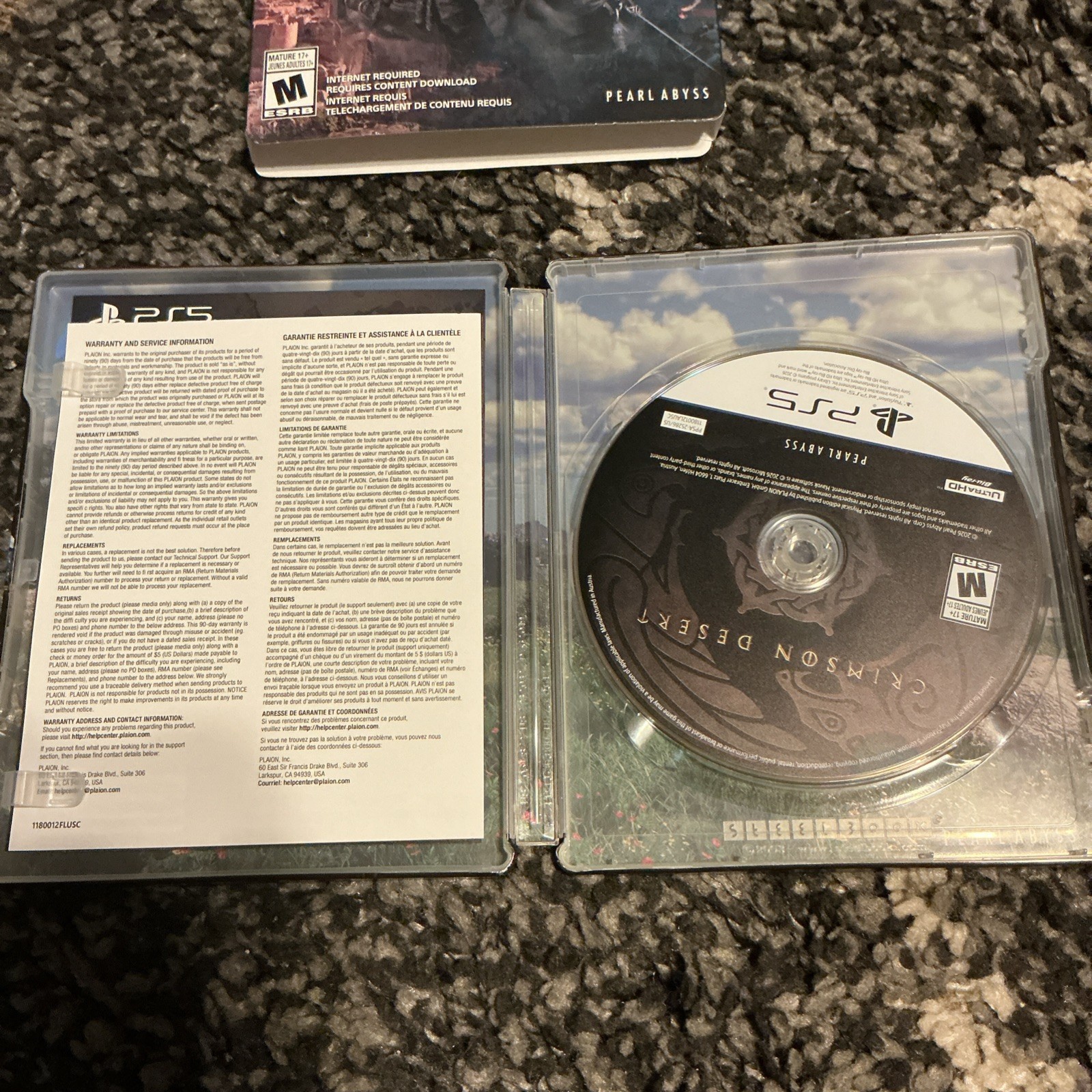 Crimson Desert Steelbook Edition (Sony PlayStation 5)