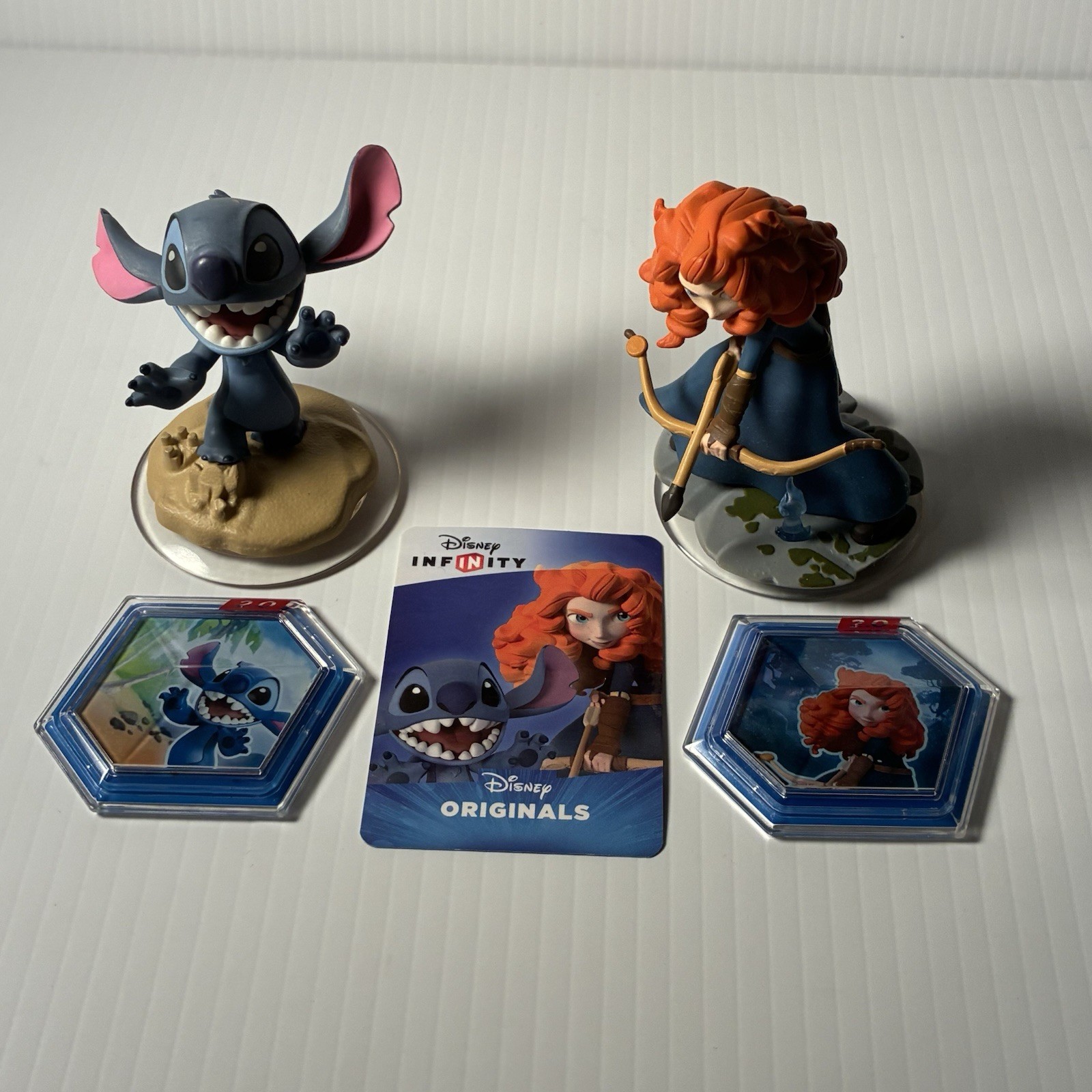 Merida & Stitch Disney Infinity 2.0 Characters With Power Packs