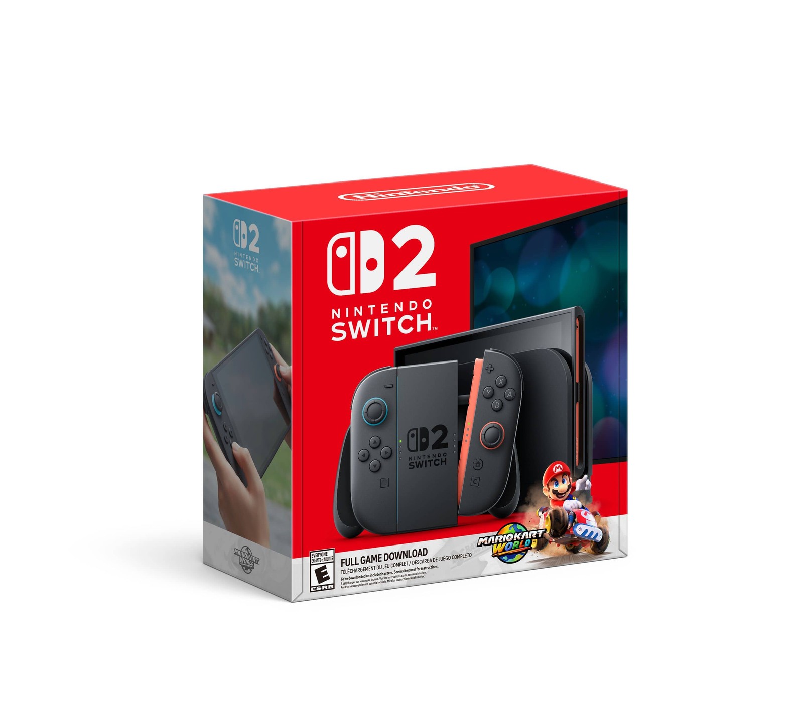 SHIPS TODAY! Nintendo Switch 2 Console with Mario Kart World Bundle – Brand New