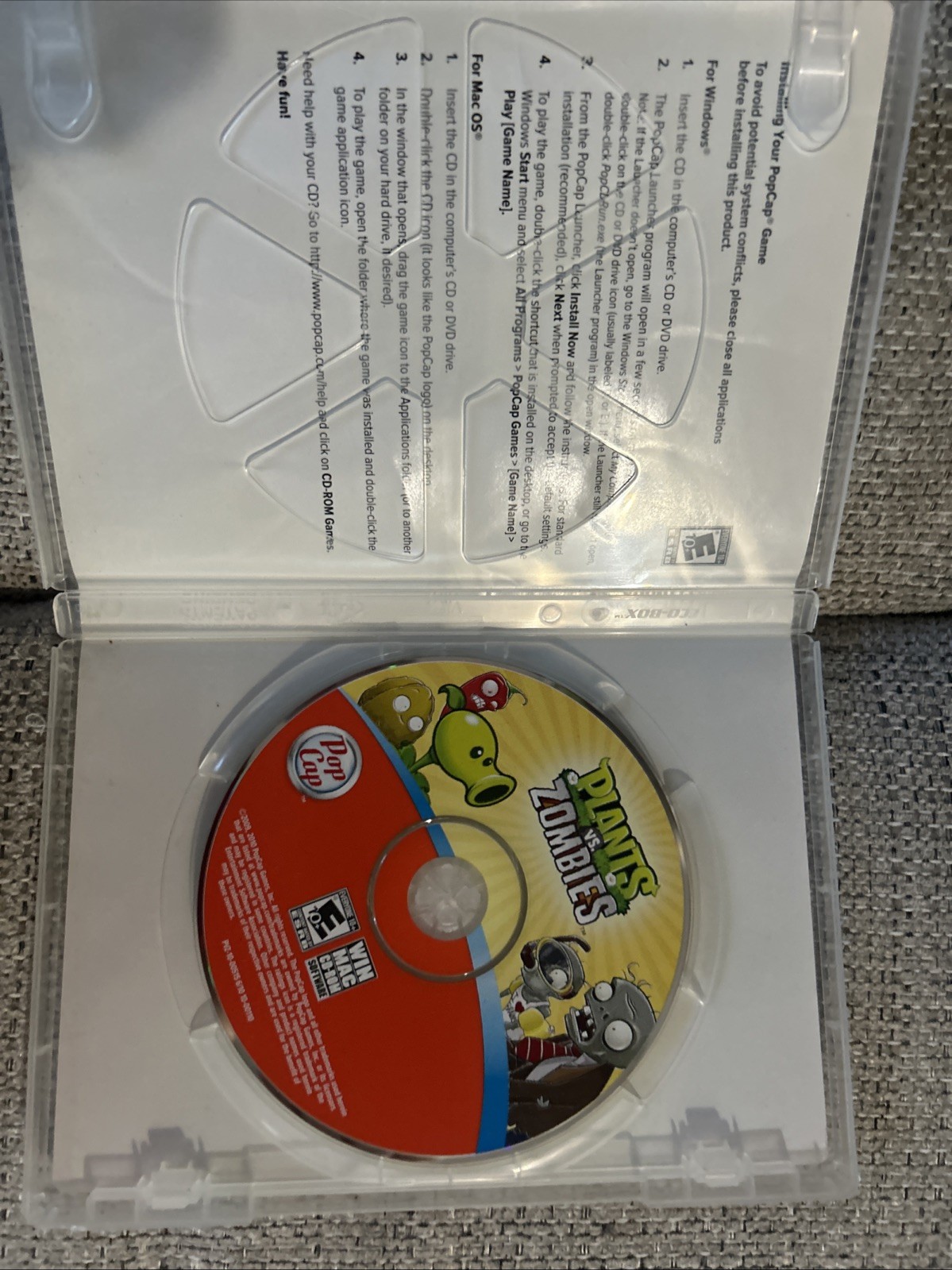 Plants vs. Zombies (Windows/Mac, 2009) Authentic US Release