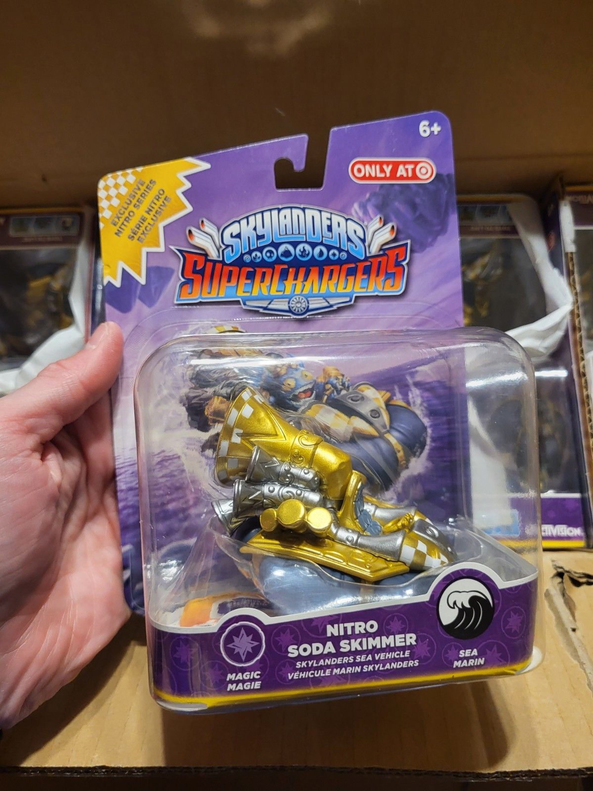 LOT of 12 Skylanders Superchargers NITRO SODA SKIMMER Master Case Exclusive READ