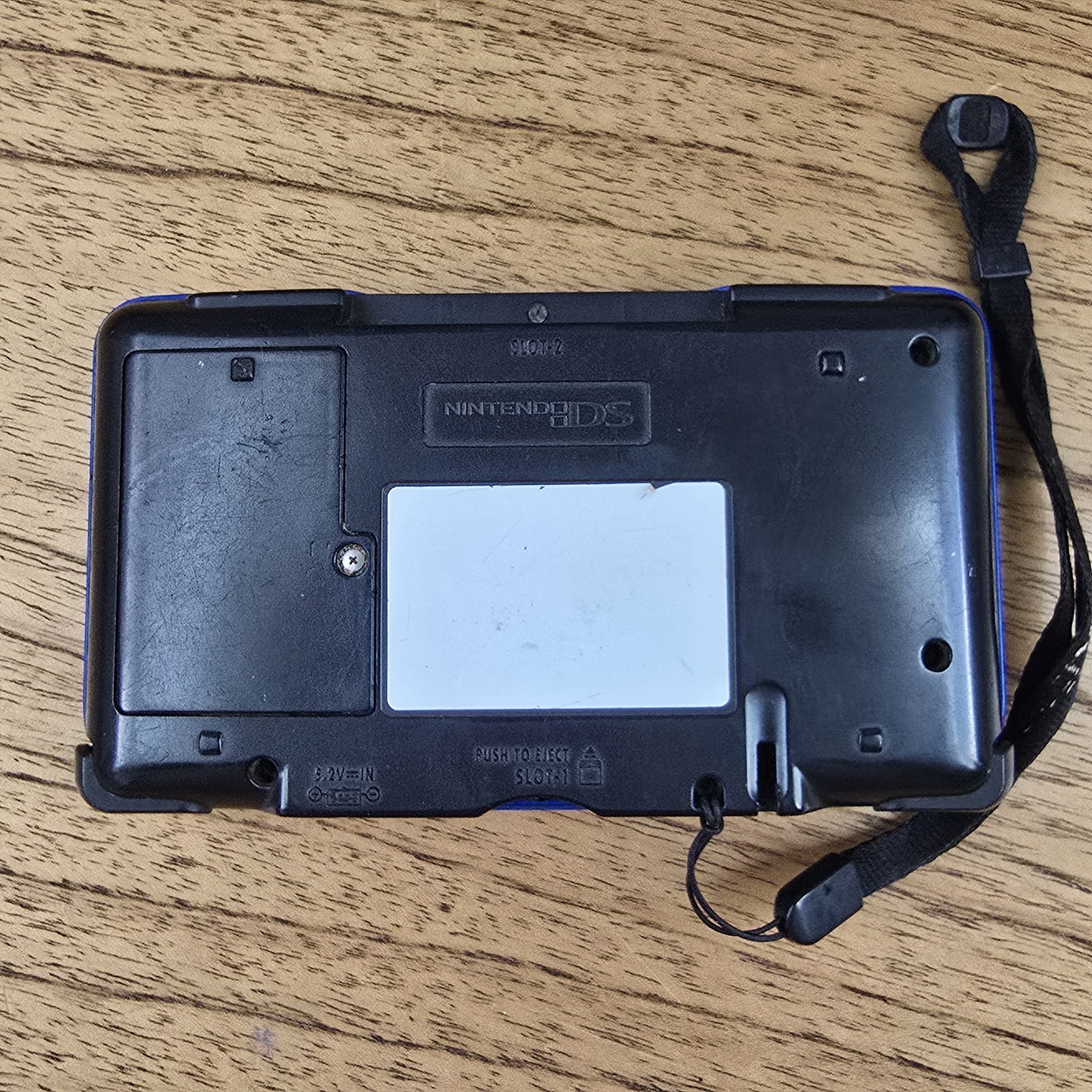 Nintendo DS Fat Model NTR-001 Electric Blue Tested Working Console & Case Only