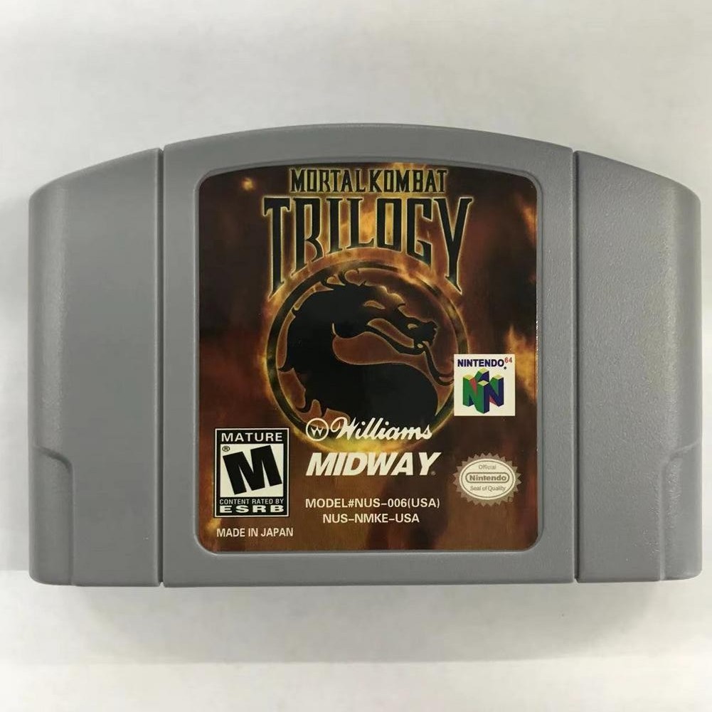 Mortal Kombat Trilogy – Nintendo 64 (N64) Must-have for fans Vintage cartridge
