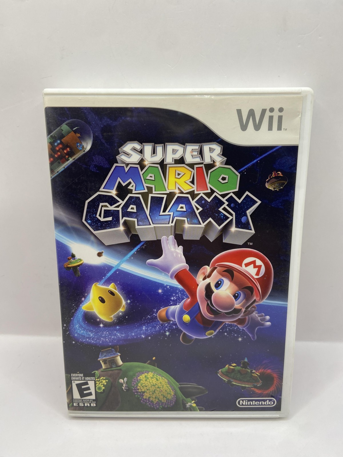 Super Mario Galaxy Nintendo Wii Game CIB E Nintendo 2007 Platformer NTSC-U/C