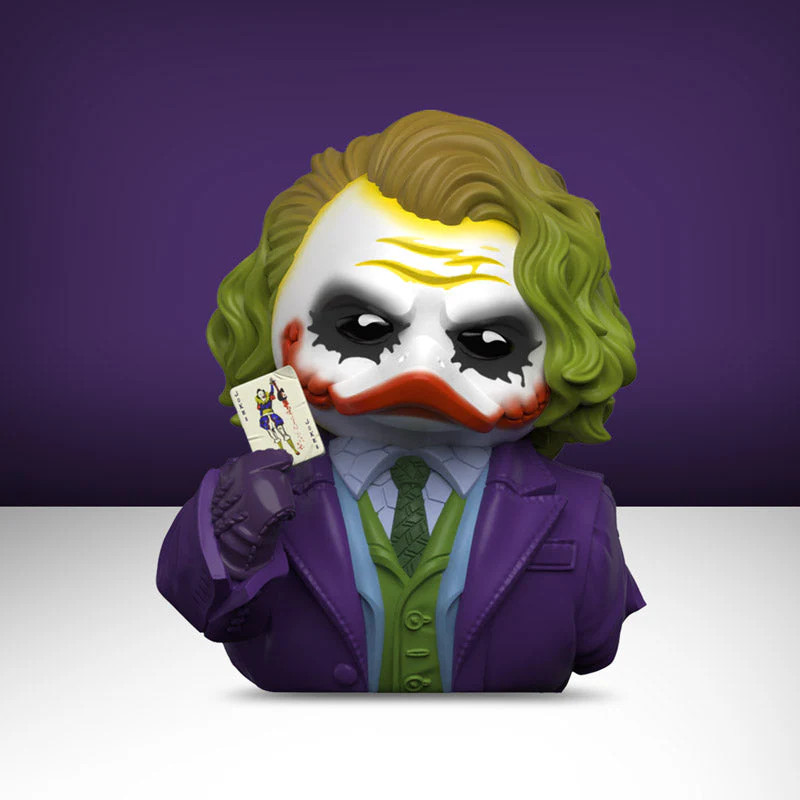TUBBZ 1st Edition DC Comics JOKER The Dark Knight Official Duck Figure JEEP