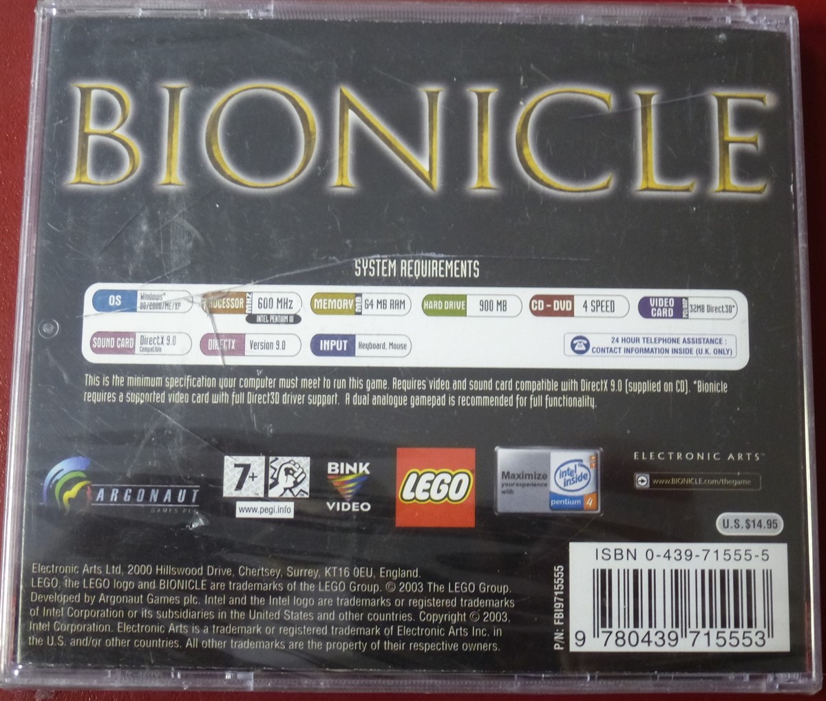 Video Game PC Bionicle Lego 2 CD NEW SEALED Jewel see pics